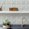 InHome Chelsea Antique White Peel & Stick Tin Tiles